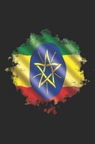 Ethiopia Notebook: Ethiopia Flag Notebook, Travel Journal to write in, College Ruled Journey Diary