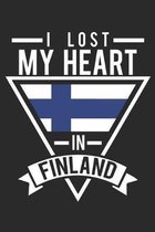 I Lost My Heart In Finland: notebook/diary/taskbook/120 pages/dotgrid pages,6x9 inch