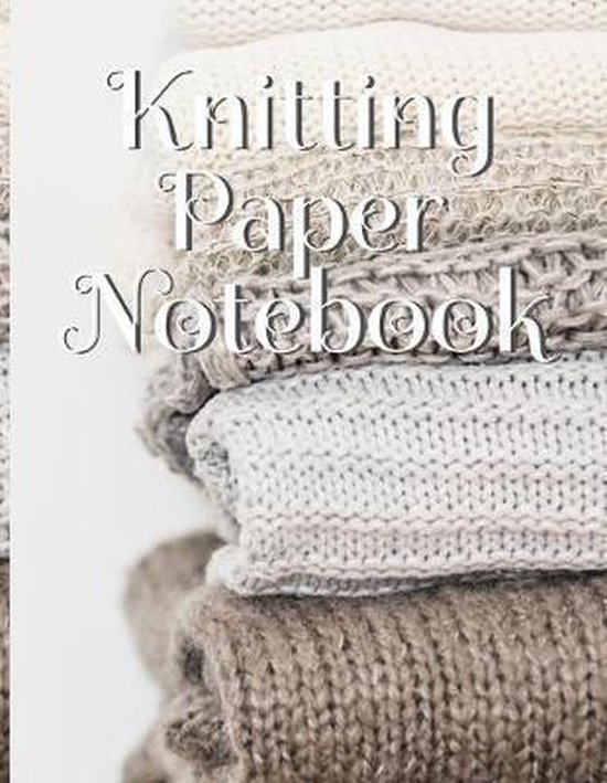 Knitting Paper Notebook - cover