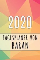 2020 Tagesplaner von Baran: Personalisierter Kalender f�r 2020 mit deinem Vornamen