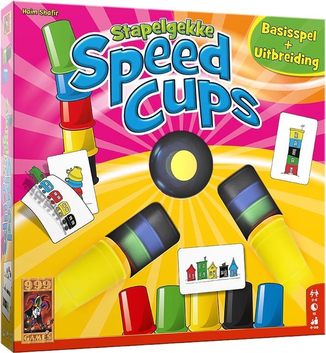 Stapelgekke Speed Cups - Actiespel- Partygame 
