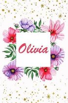 Olivia: Amazing Personalized Name Notebook Journal Diary to write in - human names
