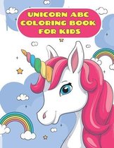 Unicorn ABC Coloring Book for Kids