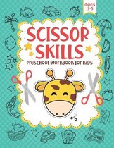 Scissor skills preschool workbook for kids ages 3-5
