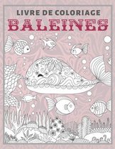 Baleines - Livre de coloriage