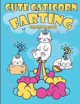 Cute Caticorn Fating Coloring Book