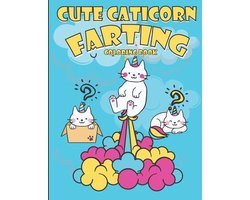 Cute Caticorn Fating Coloring Book