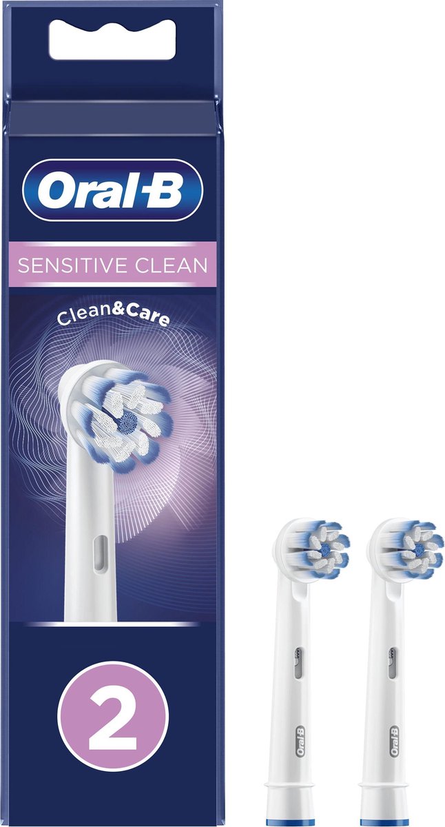 Oral-B Sensitive Clean Opzetborstel 2 Stuks