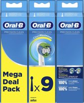 Oral-B Precision Clean Brossette Avec Technologie CleanMaximiser - Lot de 9