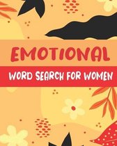 Emotional Word Search For Women