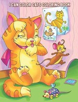 I Can Color Cats Coloring Book