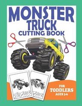 Monster Truck Cutting Book For Toddlers Ages 3-6