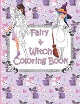 Fairy and Witch Coloring book