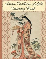 Asian Fashion Coloring Book