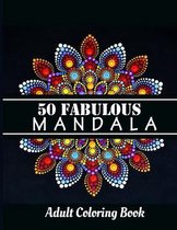 50 fabulous mandala coloring book