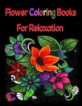 Flower Coloring Books For Relaxation