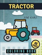 Tractor Coloring Book For Kids