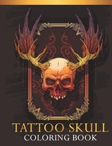 Tattoo Skull Coloring Book