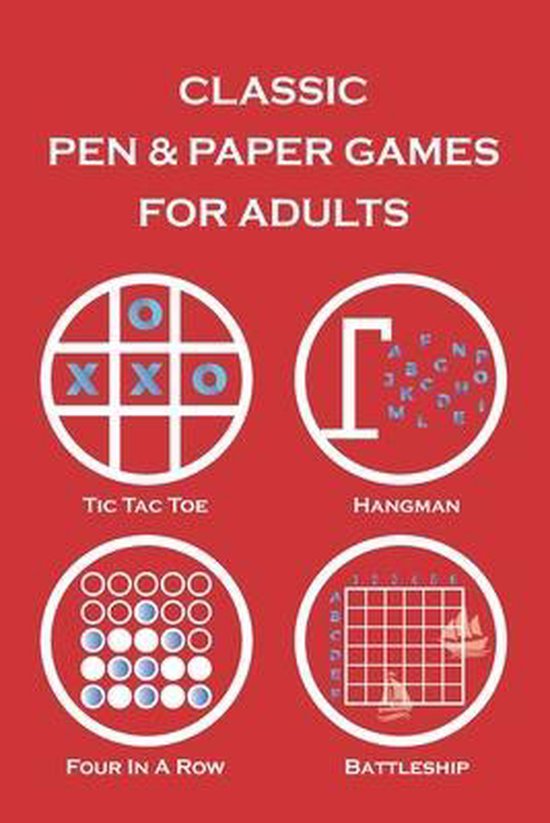 Classic Pen & Paper Games For Adults, Fred And Lilly 9798642872796