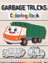 Garbage Trucks Coloring Book