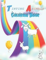 Tinting Animals Coloring Book