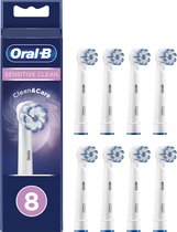 Oral-B Sensitive Clean - Opzetborstels - 8 Stuks
