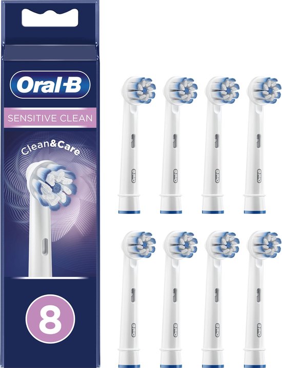 Struikelen Tentakel tekst Oral-B Sensitive Clean - Opzetborstels - 8 Stuks | bol.com