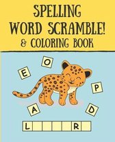 Spelling Word Scramble and Coloring Book