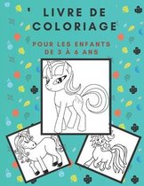 livre de coloriage pour les enfants de 3 A 6 ans