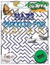 Maze Puzzles for Kids 4-8 120