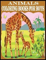 Animals Coloring Books For Boys