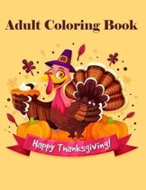 Happy Thanksgiving! Adult coloring book