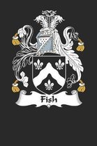 Fish: Fish Coat of Arms and Family Crest Notebook Journal (6 x 9 - 100 pages)