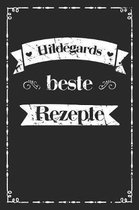 Hildegards beste Rezepte: A5 Rezeptbuch zum selberschreiben personalisiert Personalisierte Geschenke Vorname Hildegard - �bersichtliches blanko