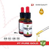PT Pure Gold - CBD Oil 12% - 30ml