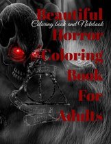beautiful horror coloring book for adult
