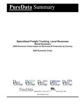 Specialized Freight Trucking, Local Revenues World Summary