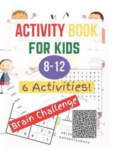 Activity Book for Kids 8-12