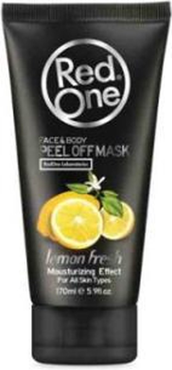 Red One - Peel Off Mask - Lemon Fresh - gezichtsmasker - citroen fris