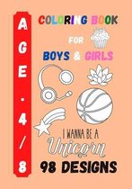 Coloring Book for Boys and Girls