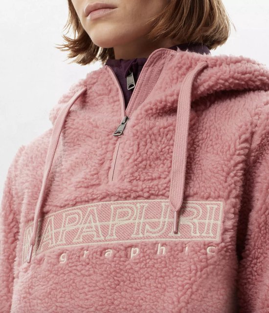 Vuil Isoleren Stratford on Avon Napapijri Teide Dames Teddy Sweater Roze Medium | bol.com