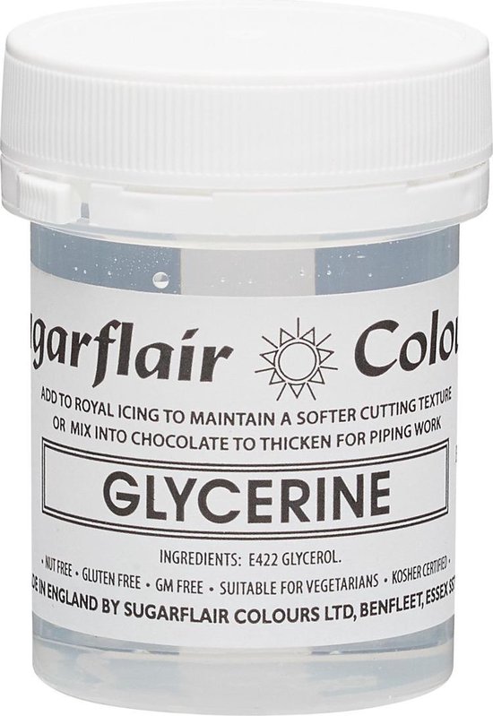 Sugarflair - Bakingrediënt - Eetbare Glycerine - 45g | bol.com