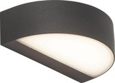 AEG lamp Monido LED buitenwandlamp antraciet / wit | 1x 9W LED geïntegreerd (COB), (550lm, 3000K) | Schaal A ++ tot E | IP-beschermingsklasse: 54 - spatwaterdicht