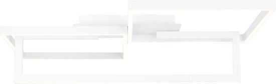 BRILLIANT Fakir LED Wand- En Plafondlamp 32cm Met Bewegingsmelder - Warm Wit 12W