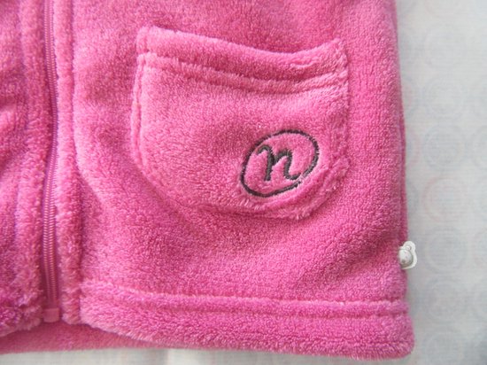 badjas in fuchia rose 80 ( 1jaar) Noukie's van Noukie's — afbeelding 2