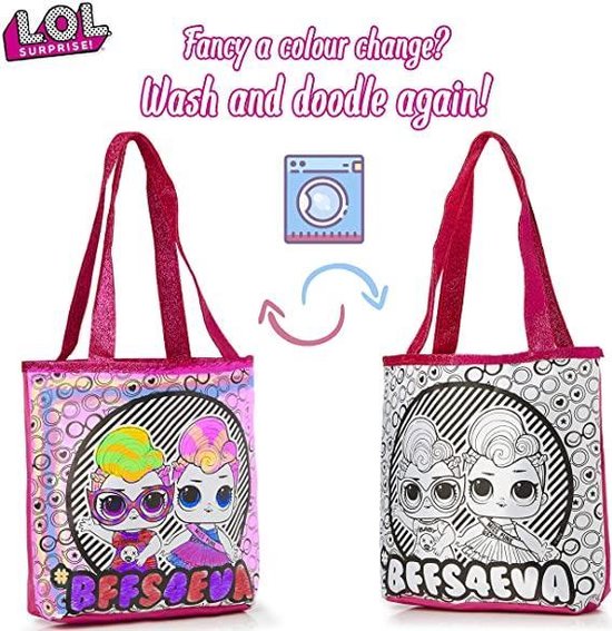 LOL Surprise shopping bag + costume jewelry