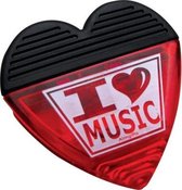 Clip hartvormig, I Love Music