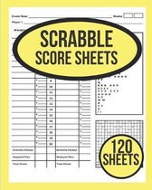 Scrabble Game Score Sheets For 2 Players