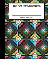 Graph Paper Composition Notebook: Notebook for Math Science Class for Students Quad Ruled 5 Squares Per Inch