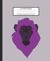 Composition: 100 pages college ruled 7.5 x 9.25 in